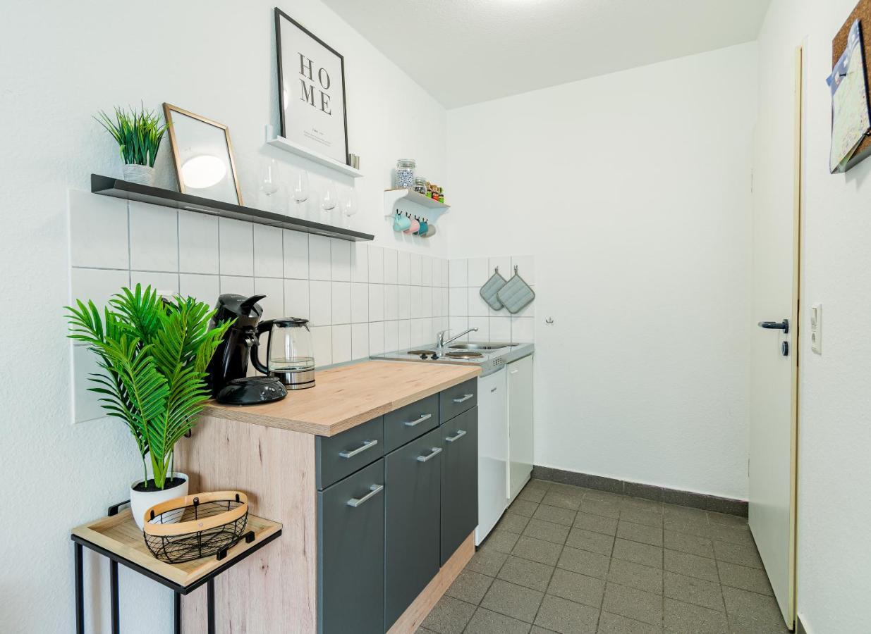Helles Apartment In Top-Lage Mit Parkplatz Magdeburk Exteriér fotografie