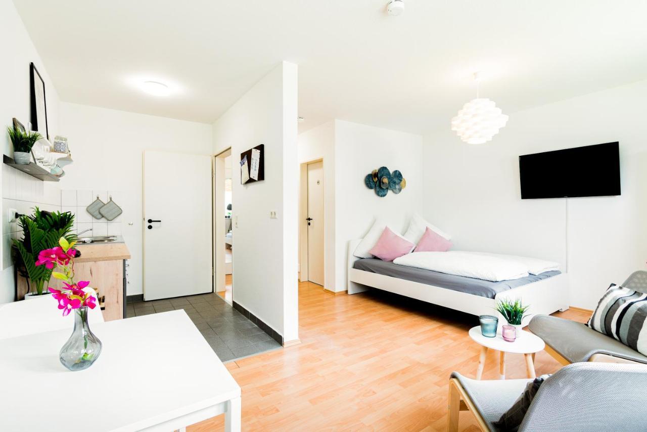 Helles Apartment In Top-Lage Mit Parkplatz Magdeburk Exteriér fotografie